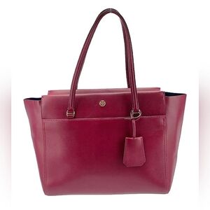 Like New Tory Burch Parker Large Top Zip Tote (11.55" H x 18.5" L x 6.37" D)